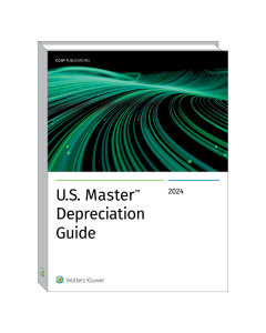 U.S. Master Depreciation Guide (2024) Book Cover