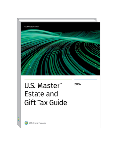 U.S. Master Estate and Gift Tax Guide (2024) Book Cover